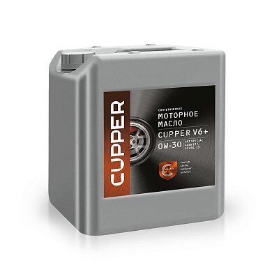 Масло моторное CUPPER V6+ 0W-30 (10 л)